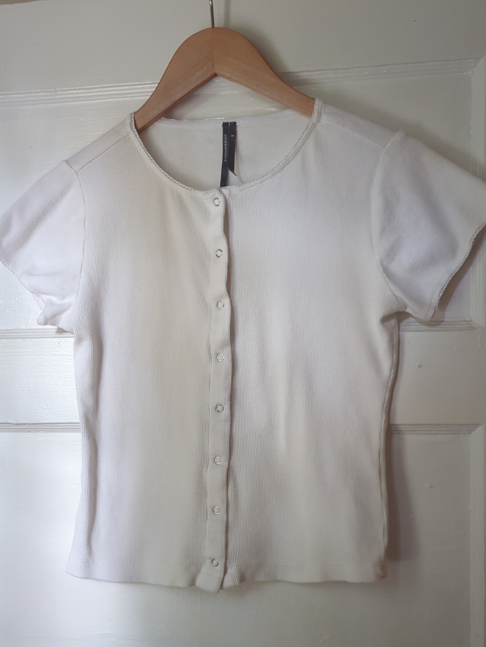 Anthropologie Ribbed Tee - Picture 4 of 7